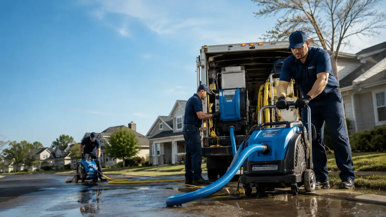 Flood Damage Cleanup in Rio, WV